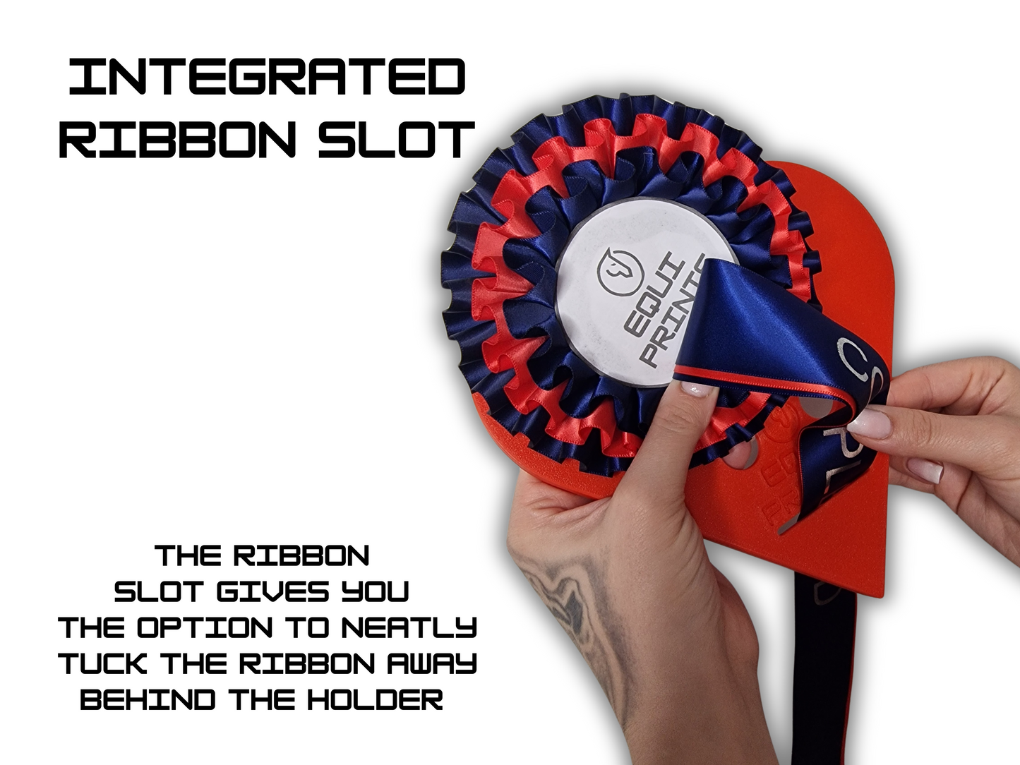 Heart Wall-Mounted Rosette Display