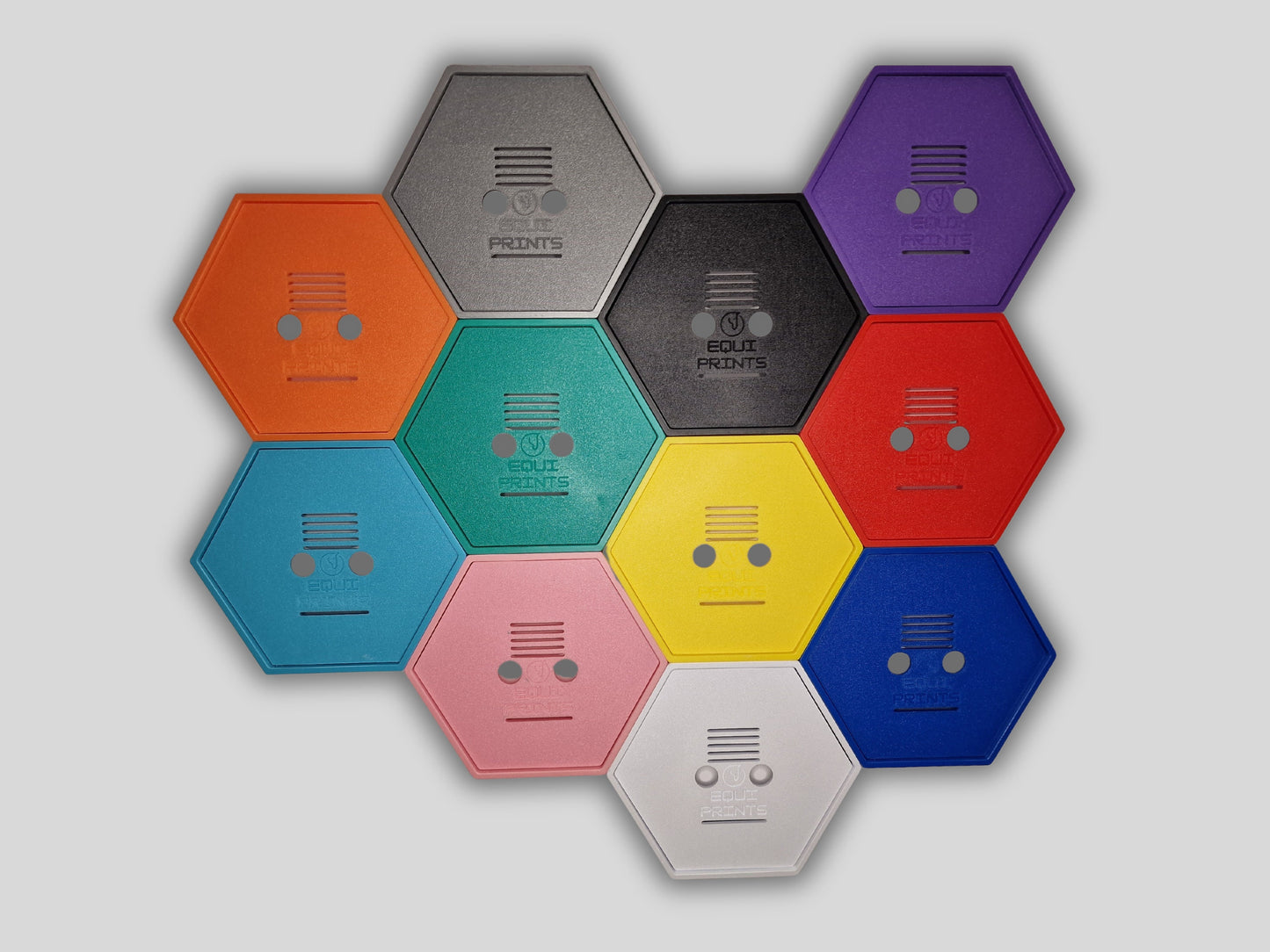 Wall-Mounted Rosette Display